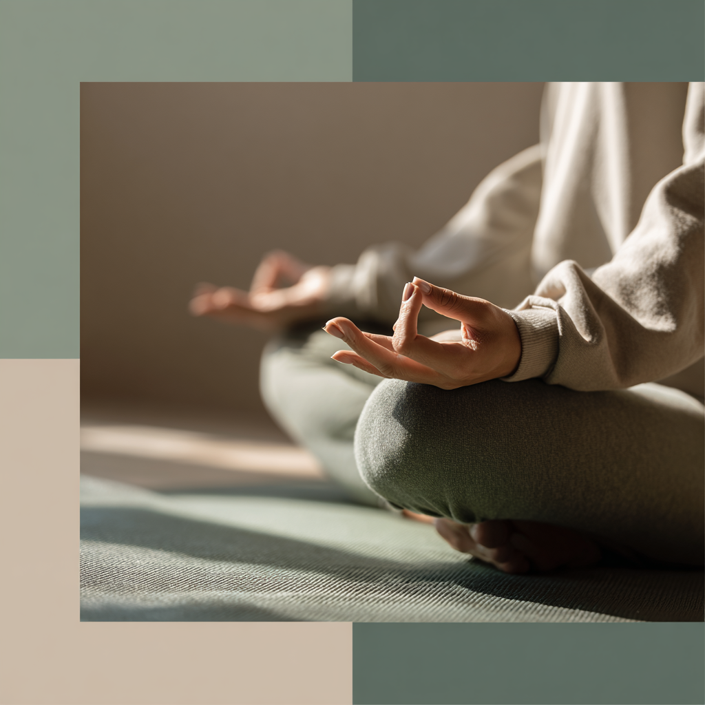 Інструктор йоги з учнями